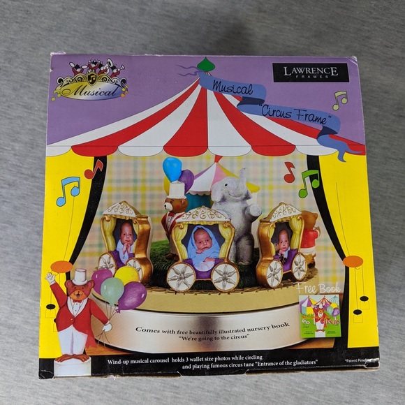 🎄 3/$35 2x 👯‍♀️Host Pick⚡️Circus Train Picture Frame - Picture 7 of 8